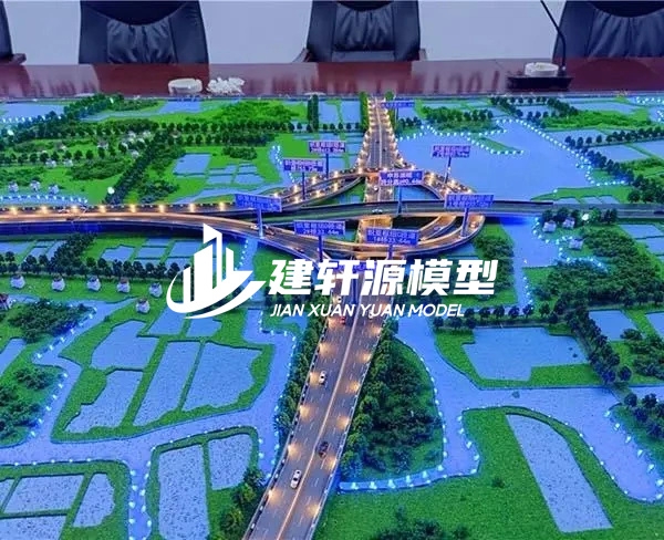 开远高速公路沙盘定制